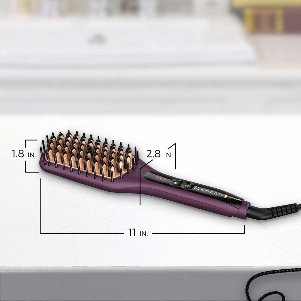 Pro 2 In 1 Heated Straightening Brush with Thermaluxe Advanced